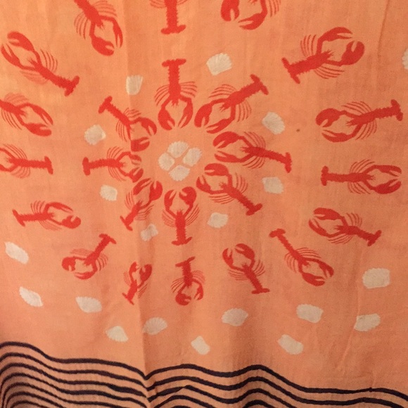 Orange Nautical scarf - Picture 3 of 5